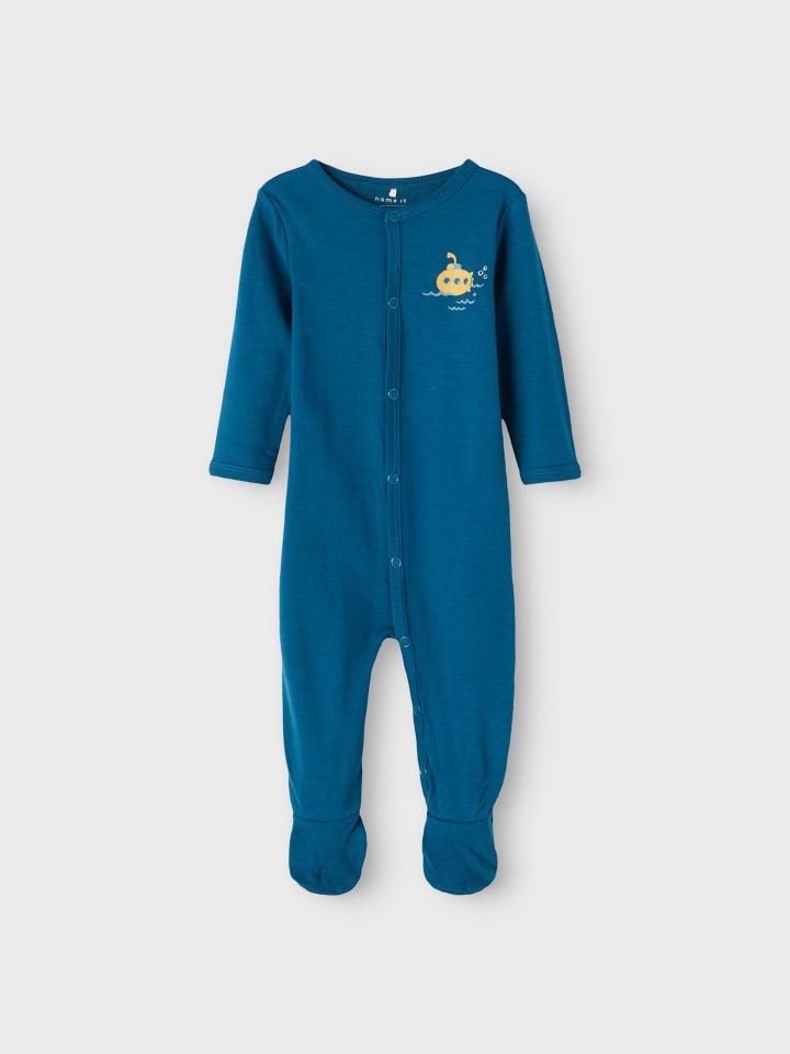 name it Jungen Schlafstrampler 2er Pack Submarine in Blau günstig kaufen
