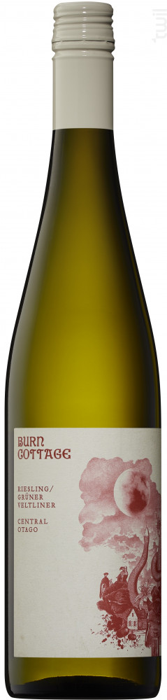 Burn Cottage - Riesling Gruner Veltliner Burn Cottage Vin Blanc●AOC d'Otago 2020 75cl