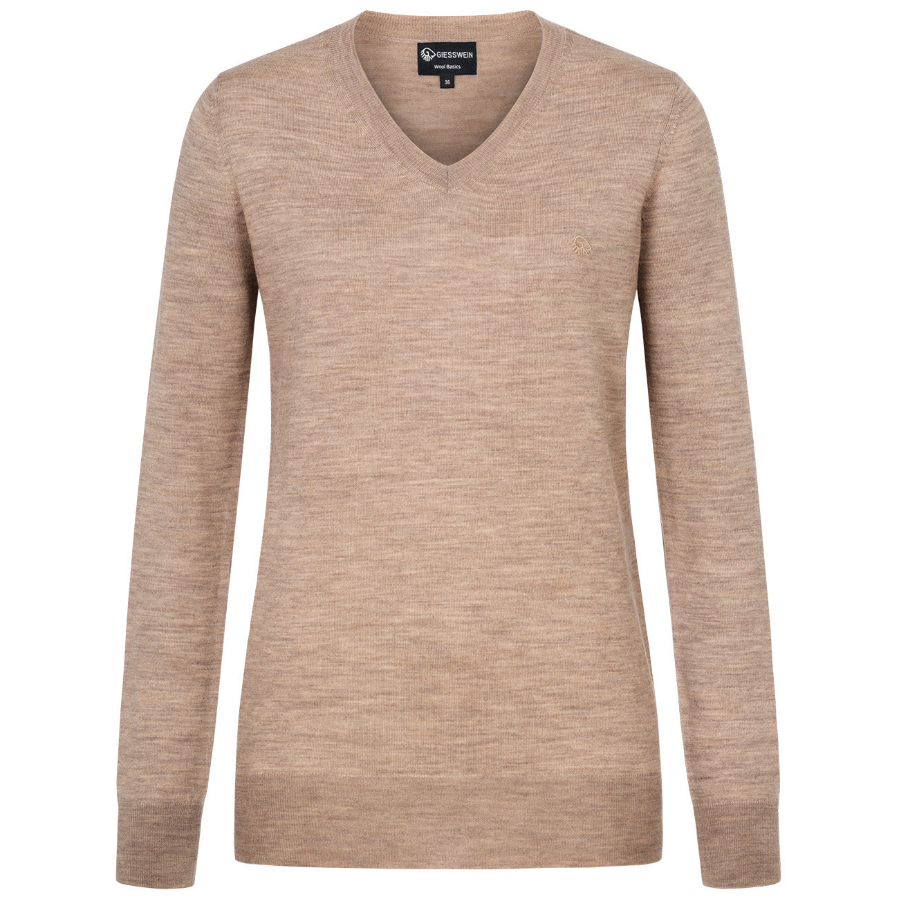 Wollpullover Light V-Ausschnitt Damen