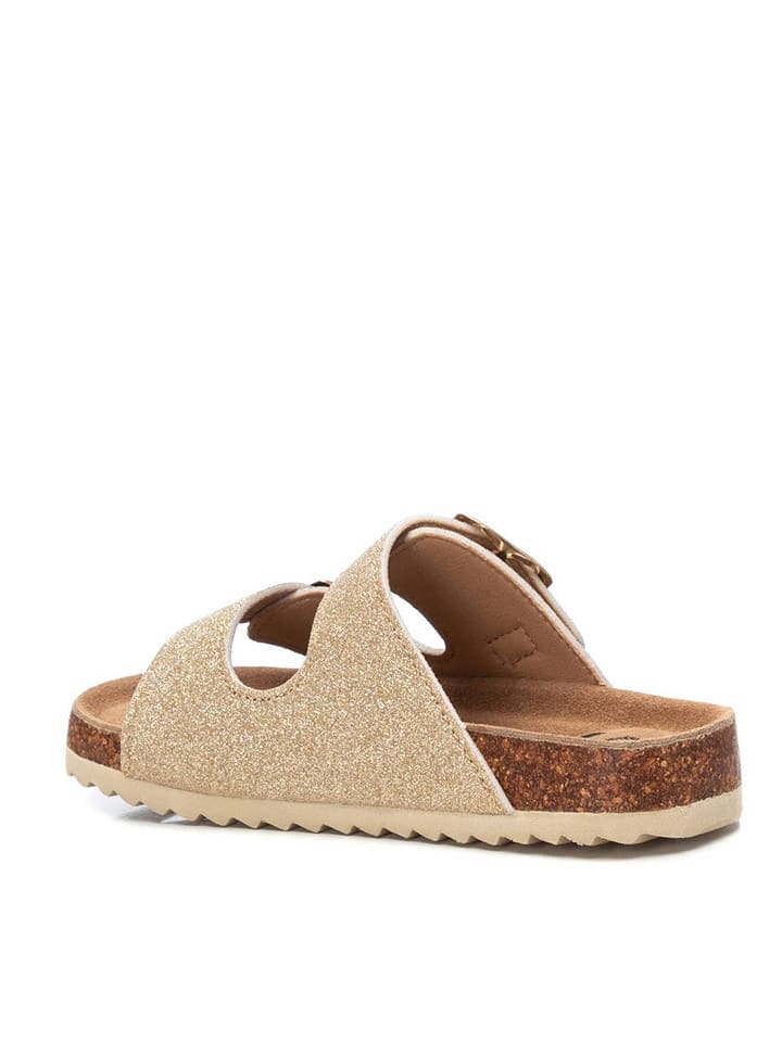 XTI Kids Pantoletten in Gold günstig kaufen