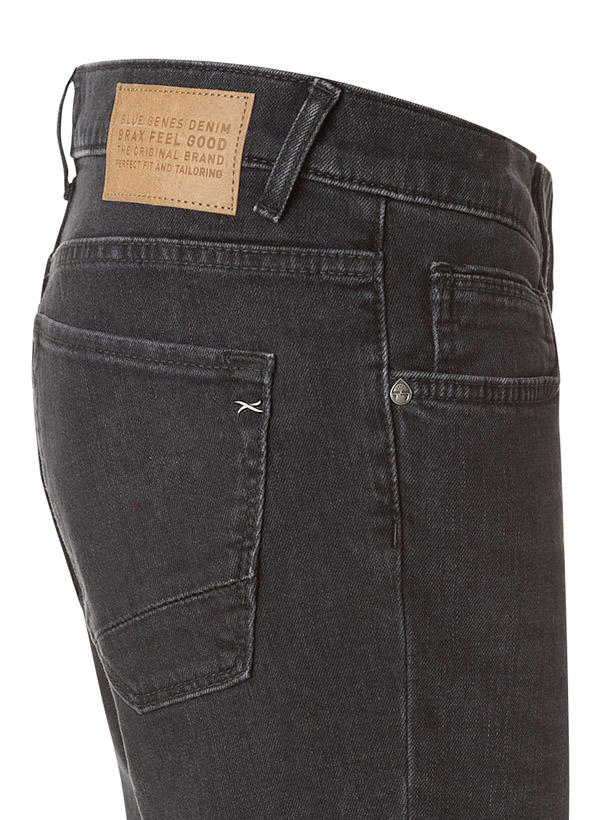 Brax, Jeans Chuck, Modern Fit, Baumwoll-Stretch, schwarz