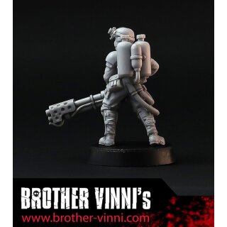 Female Special Weapon - Flame Thrower (28mm)