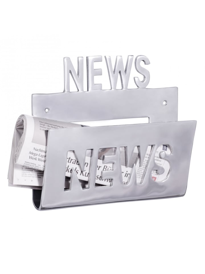 KADIMA DESIGN Deko Prospekthalter für die Wand Design Zeitungshalter News günstig kaufen onesize