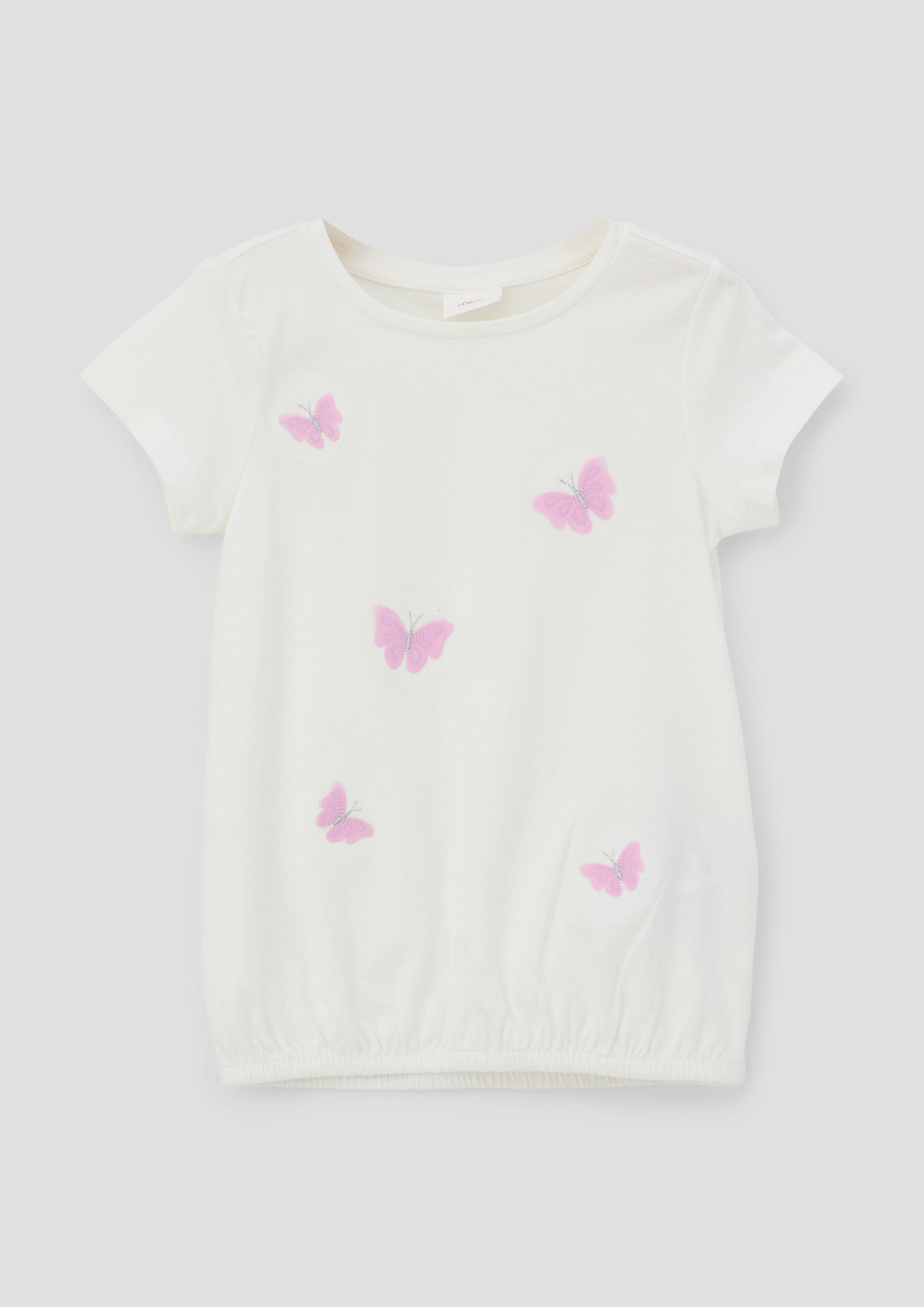 T-Shirt mit Rundhalsausschnitt  2142068-0210