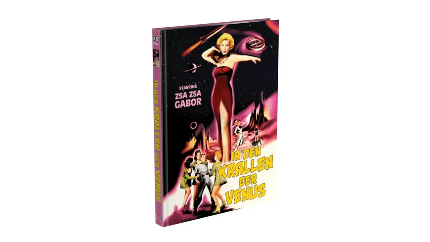 IN DEN KRALLEN DER VENUS - 2-Disc Mediabook Cover D (Blu-ray + DVD) Limited 250 Edition – Uncut