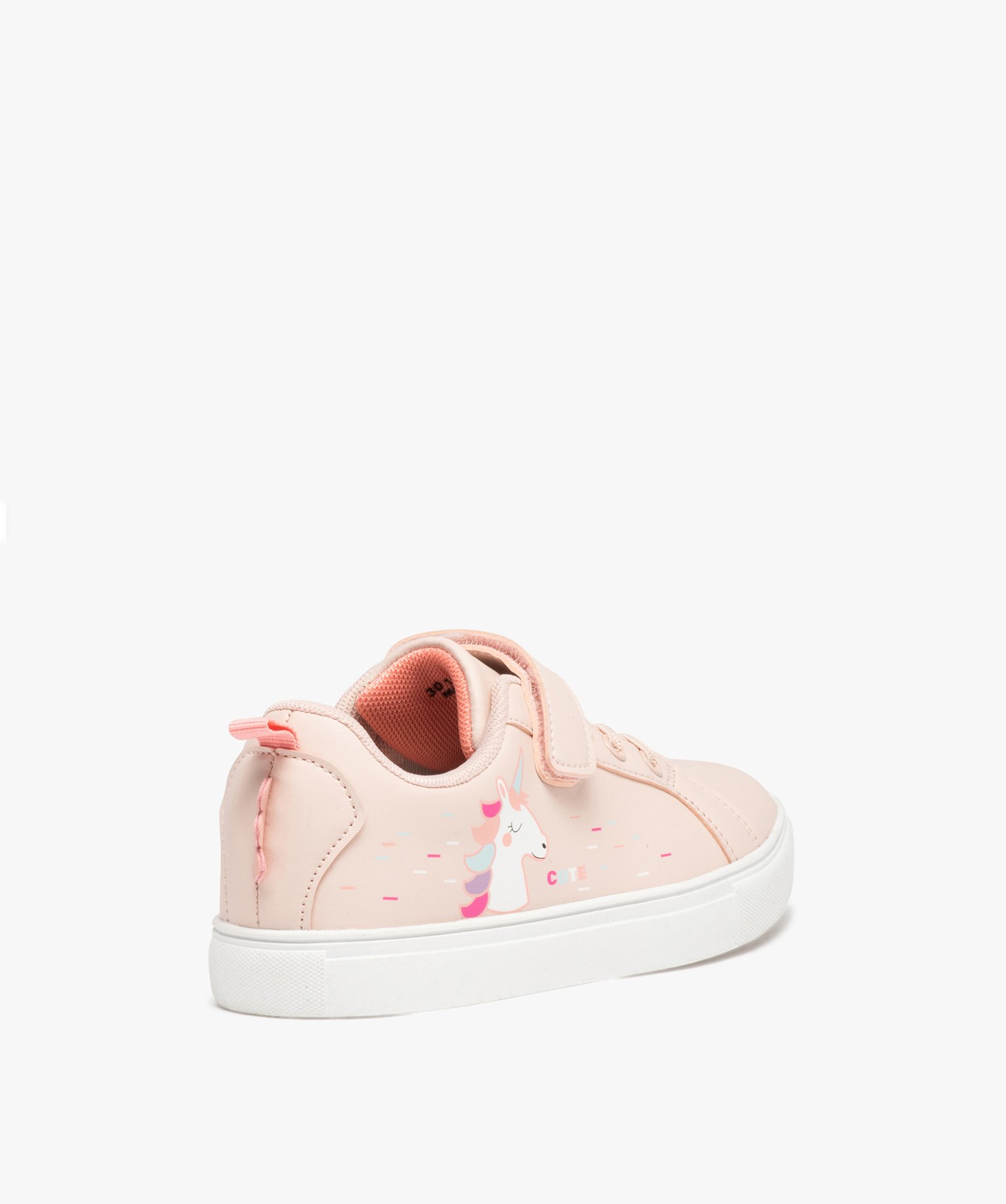 Tennis à motif licorne avec fermeture scratch fille du 31 a... rose | GEMO