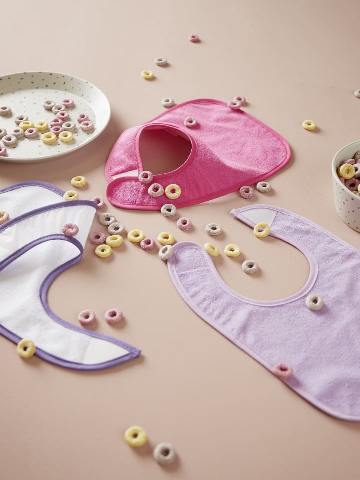 Bieco Spielwaren Baby Lätzchen 10er Pack abwaschbar - ab Geburt in Mehrfarbig günstig kaufen onesize