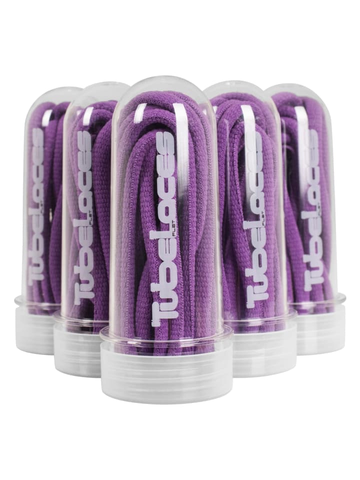 TubeLaces TubeLaces Schnürsenkel in purple günstig kaufen onesize
