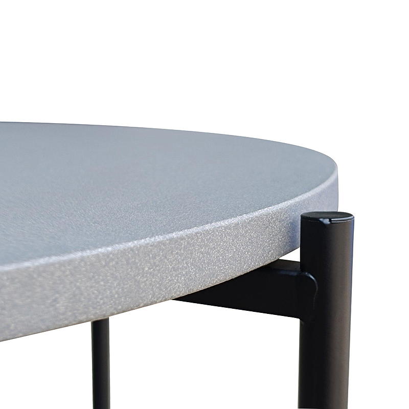 Home Sidebord ø 51x47 cm 2 bordplater fibersement