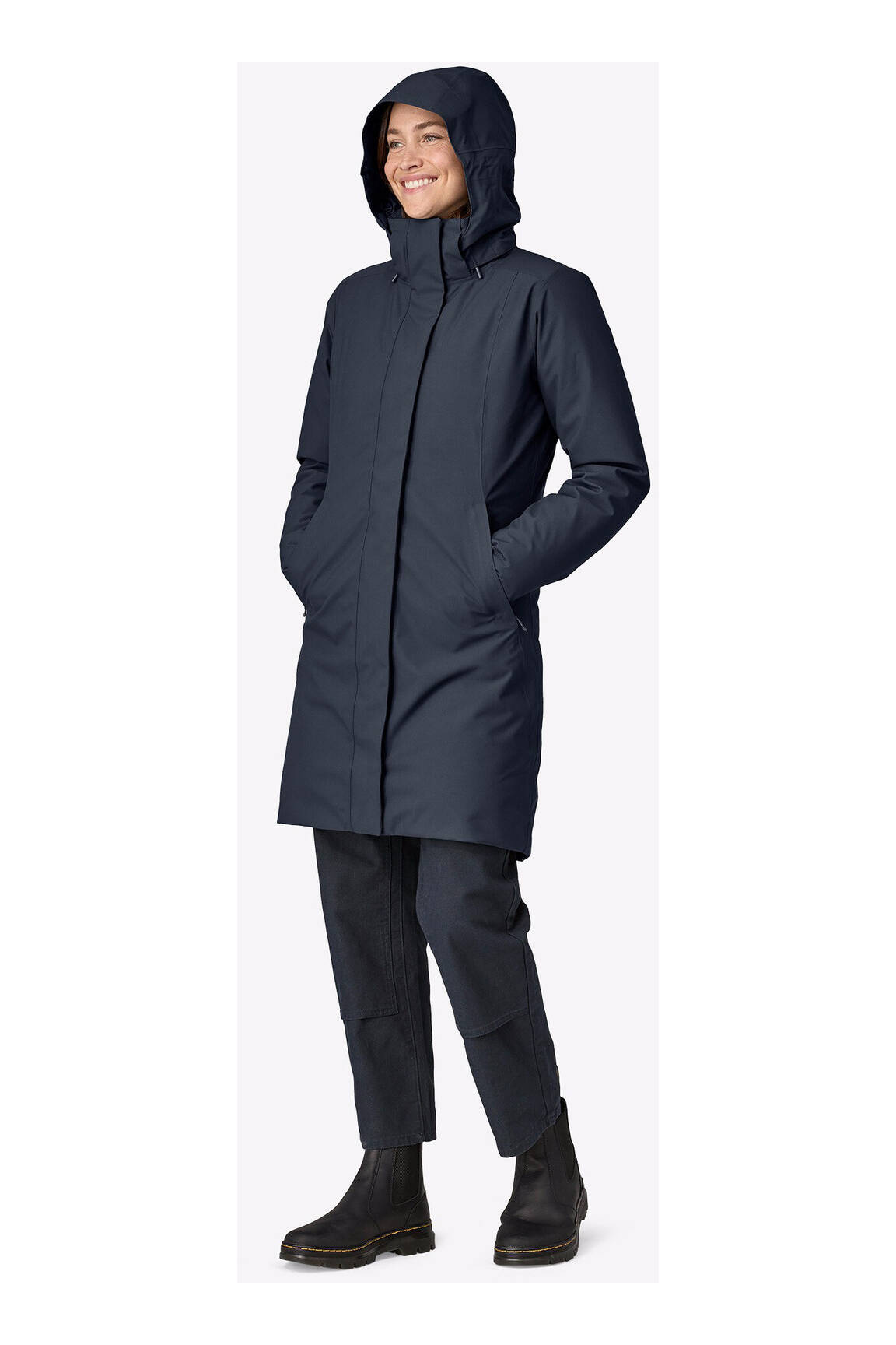 Patagonia Parkas Femme couleur bleu