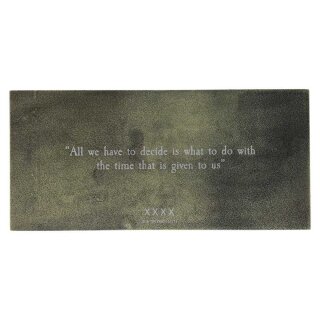 Der Herr der Ringe Me­tall­schild The Fellowship (Limited Edition)