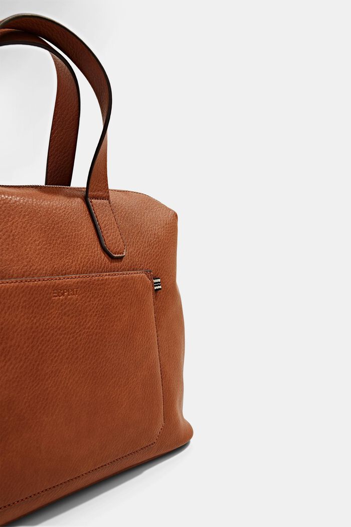 Schultertasche in Lederoptik