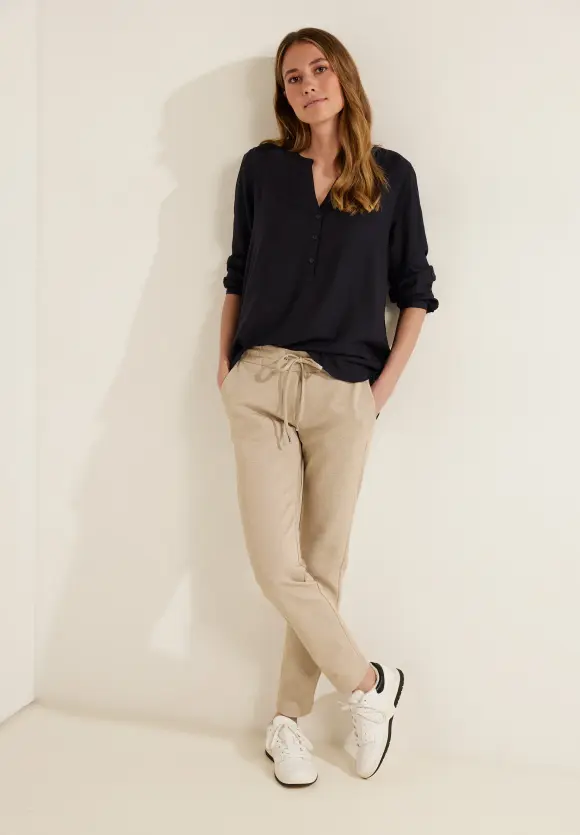 CECIL Bluse in Unifarbe