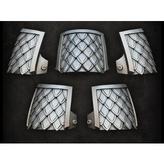 H.I. Bushi Scales shoulder pads (5)