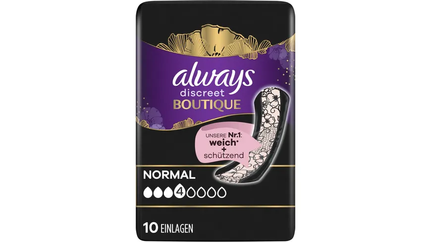 Always Discreet Inkontinenz Boutique Normal 10 ST
