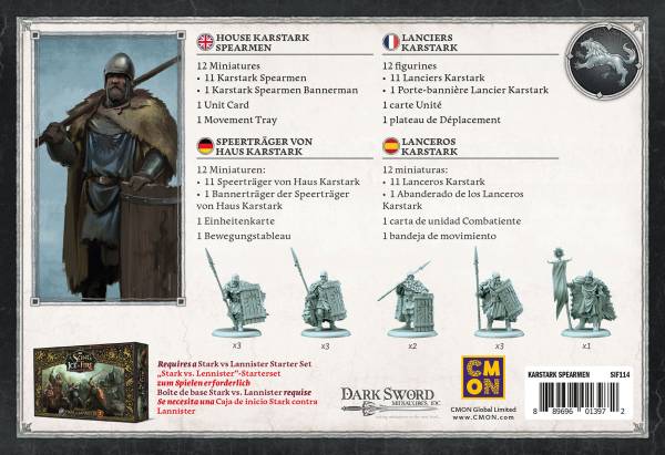 A Song of Ice & Fire – Karstark Spearmen (Speerträger von Haus Karstark)