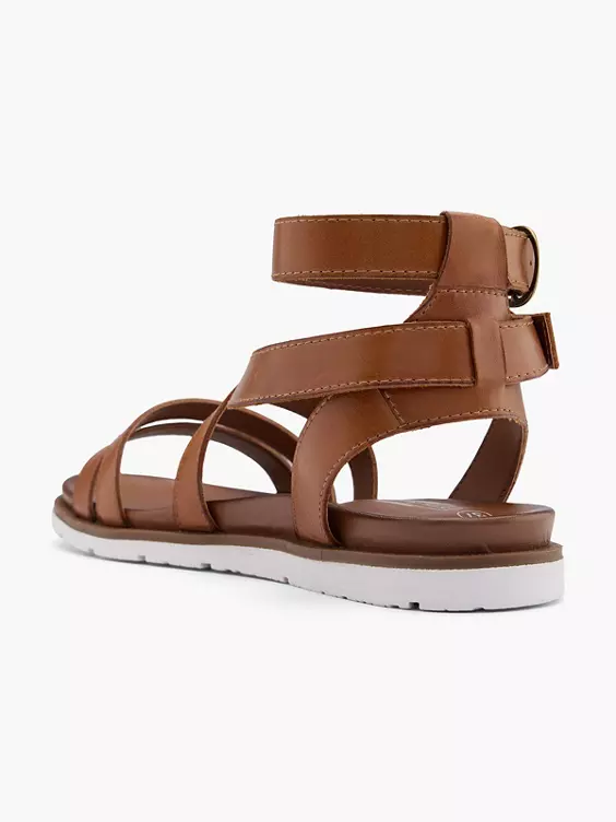 5th Avenue Leder Sandale
