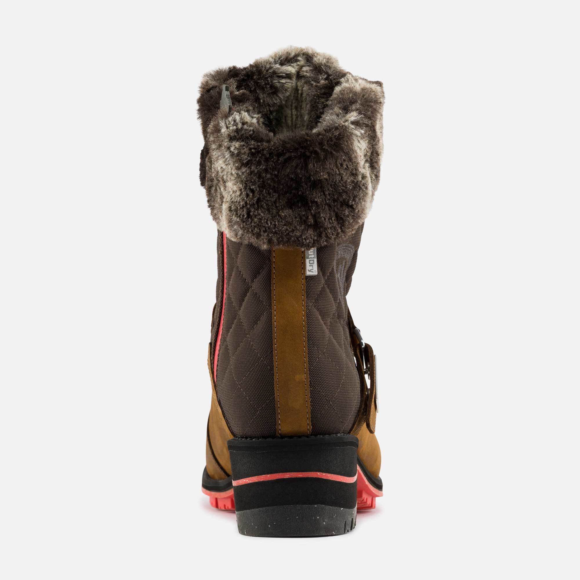 Bottes 1907 Megève en Nubuck Camel Femme