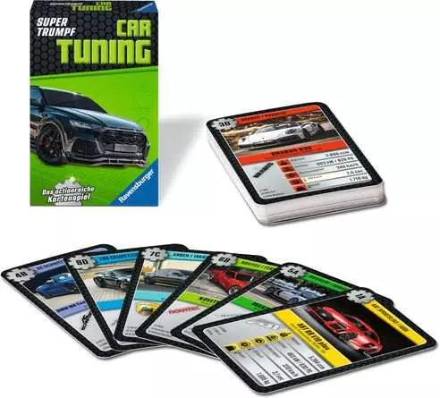 Car Tuning - Kartenspiel ab 7 Jahren