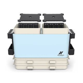Krydrufi - All in One Modular Box: Standard Set - Blau / Sand