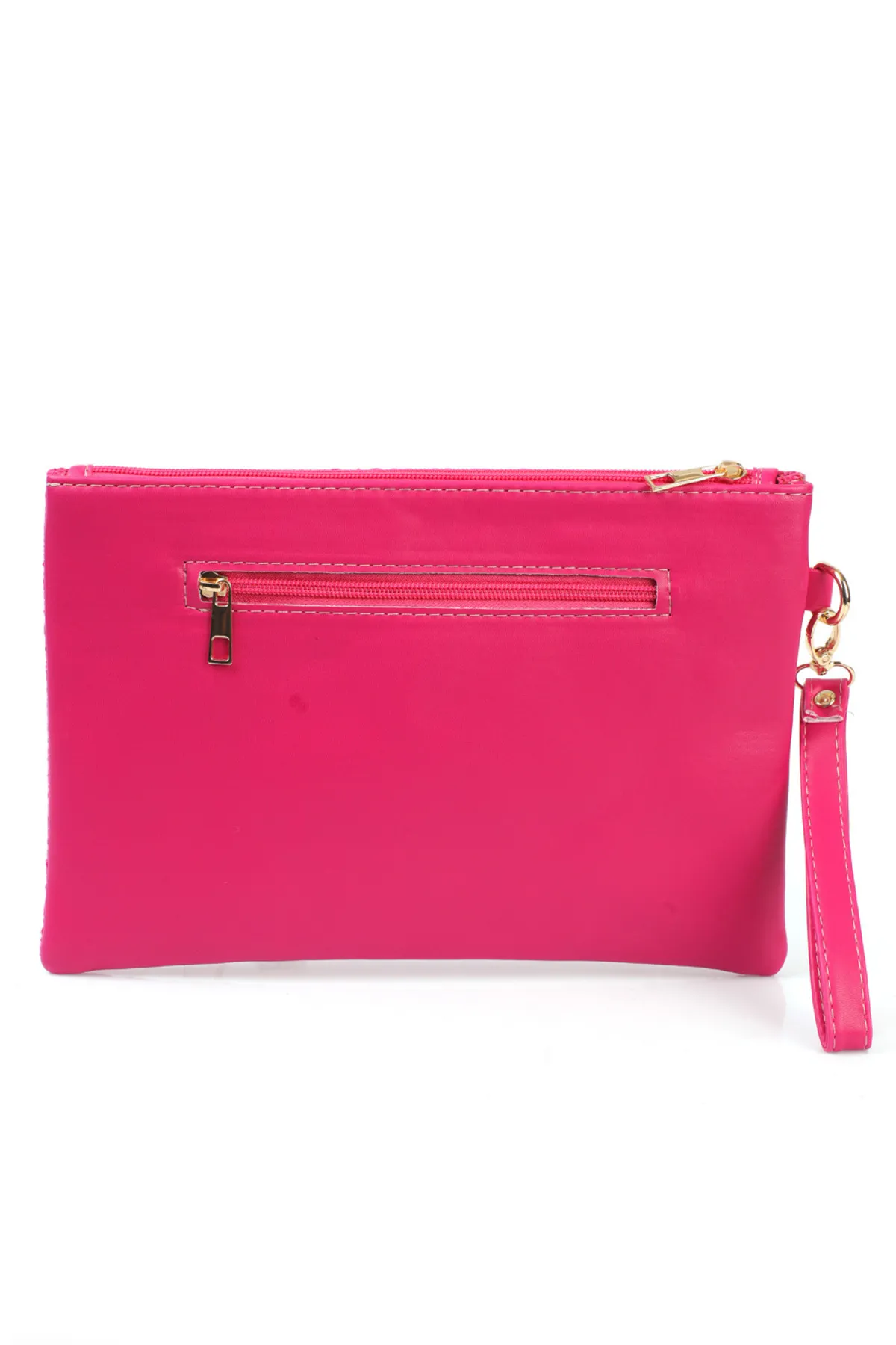 Capone Outfitters  Capone Paris Fuchsia Damen-Clutch