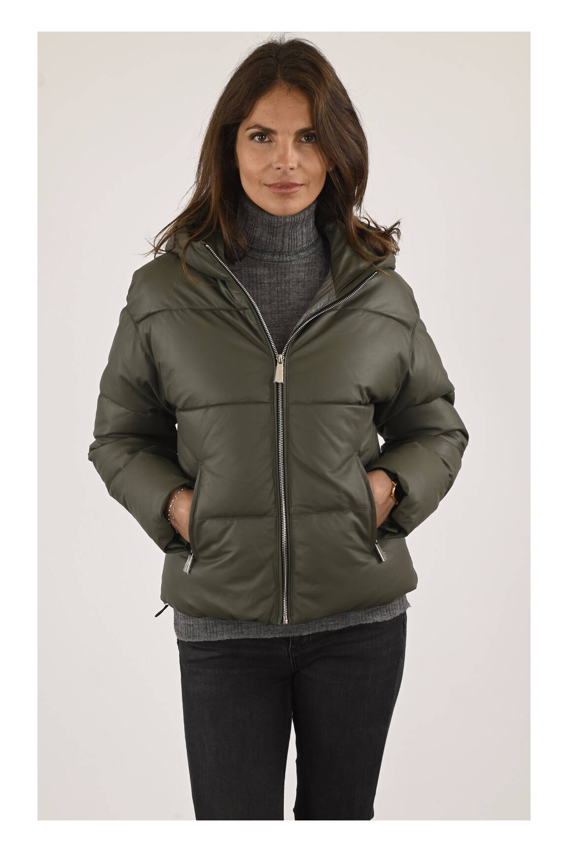 Oakwood Doudounes Femme couleur vert
