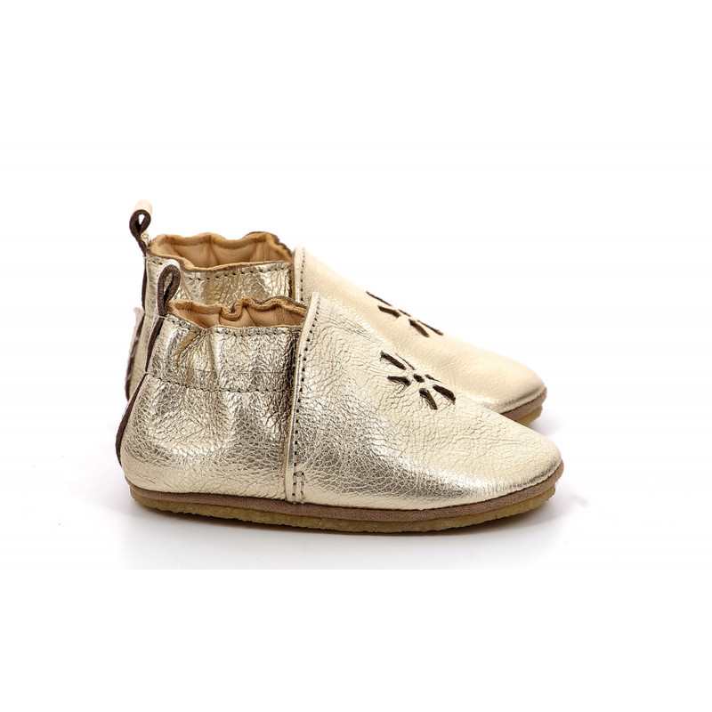 Chaussons cuir Lazeez