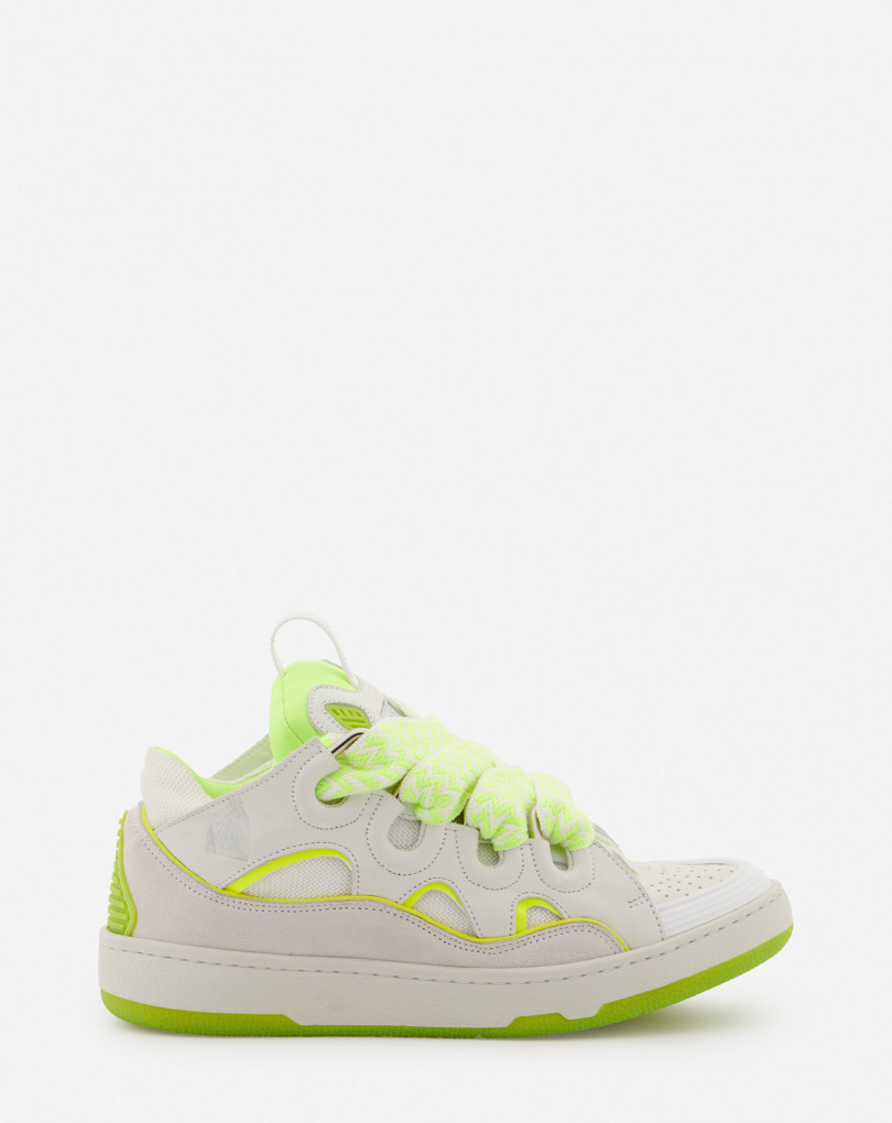 SNEAKERS CURB EN CUIR