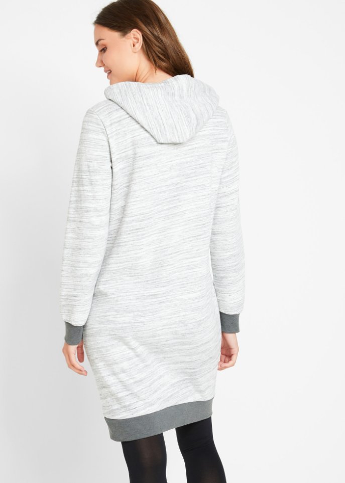 Sweatkleid mit Kapuze