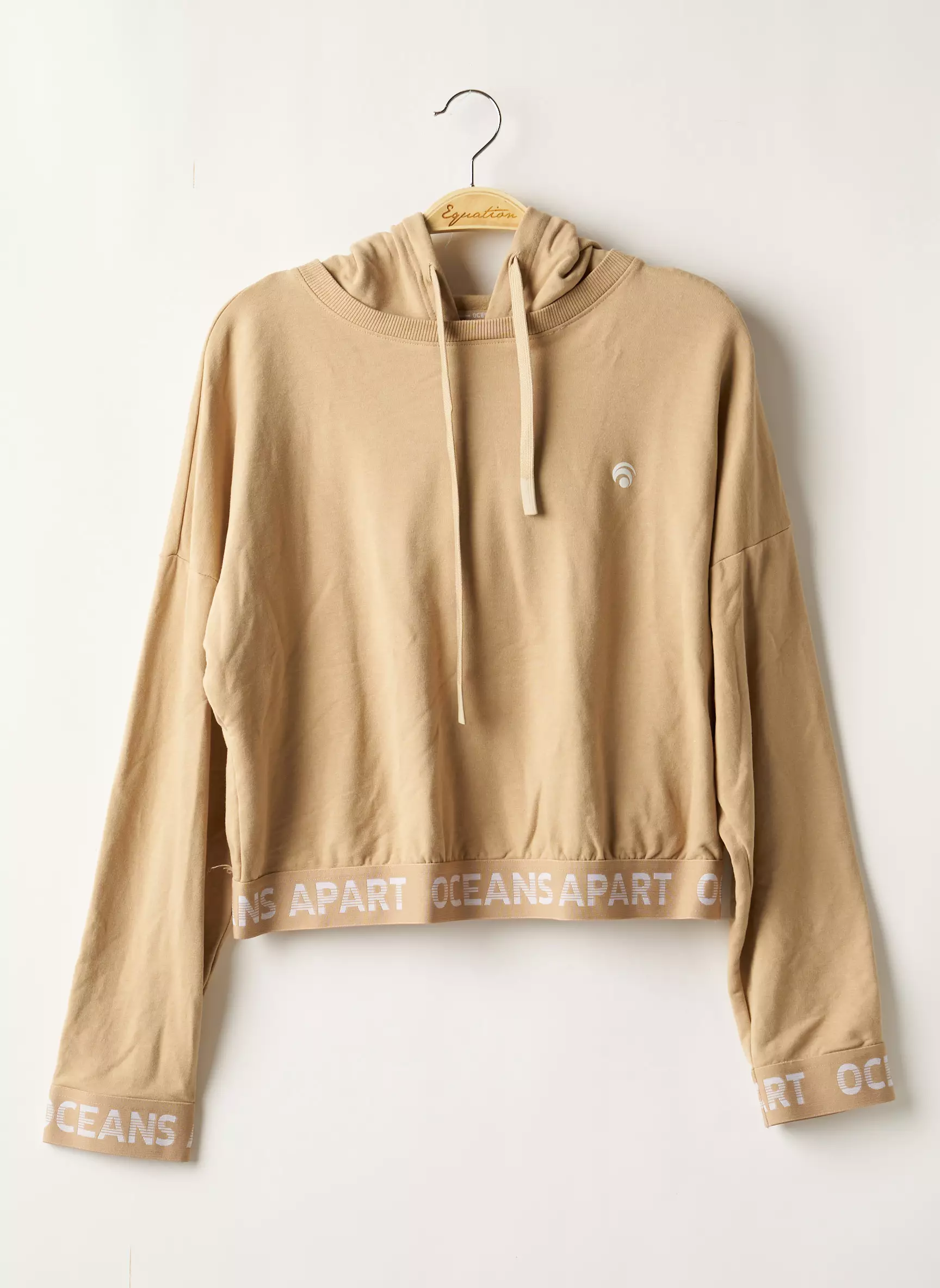 Oceans Apart Sweat Capuche Femme couleur beige