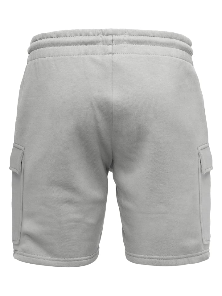 Amaci&Sons Cargoshorts CLERMONT in Hellgrau günstig kaufen