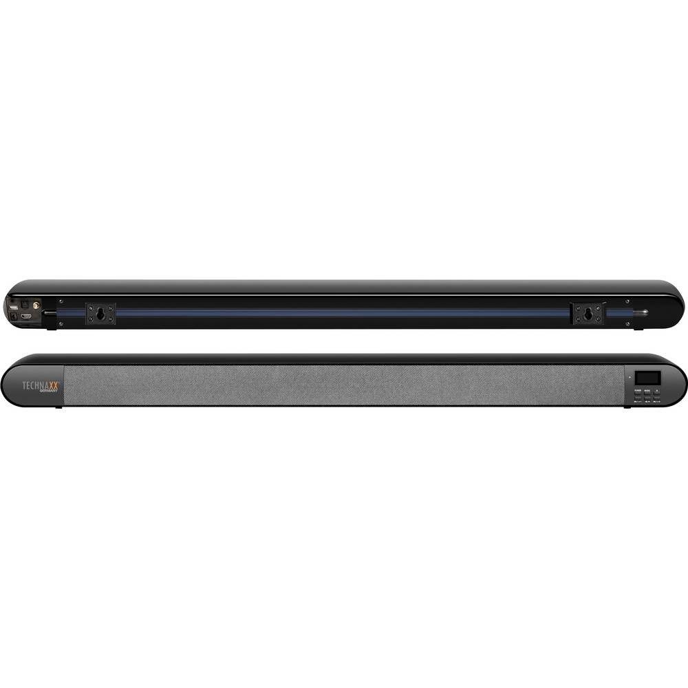Technaxx DAB+ Soundbar mit Hintergrundbeleuchtung Soundbar (Bluetooth®, USB, Lautsprecherbeleuchtung)