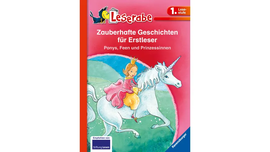 HC - Leserabe - Sonderausgabe Zauberhafte Geschichten für Erstleser. Ponys, Feen und Prinzessinnen