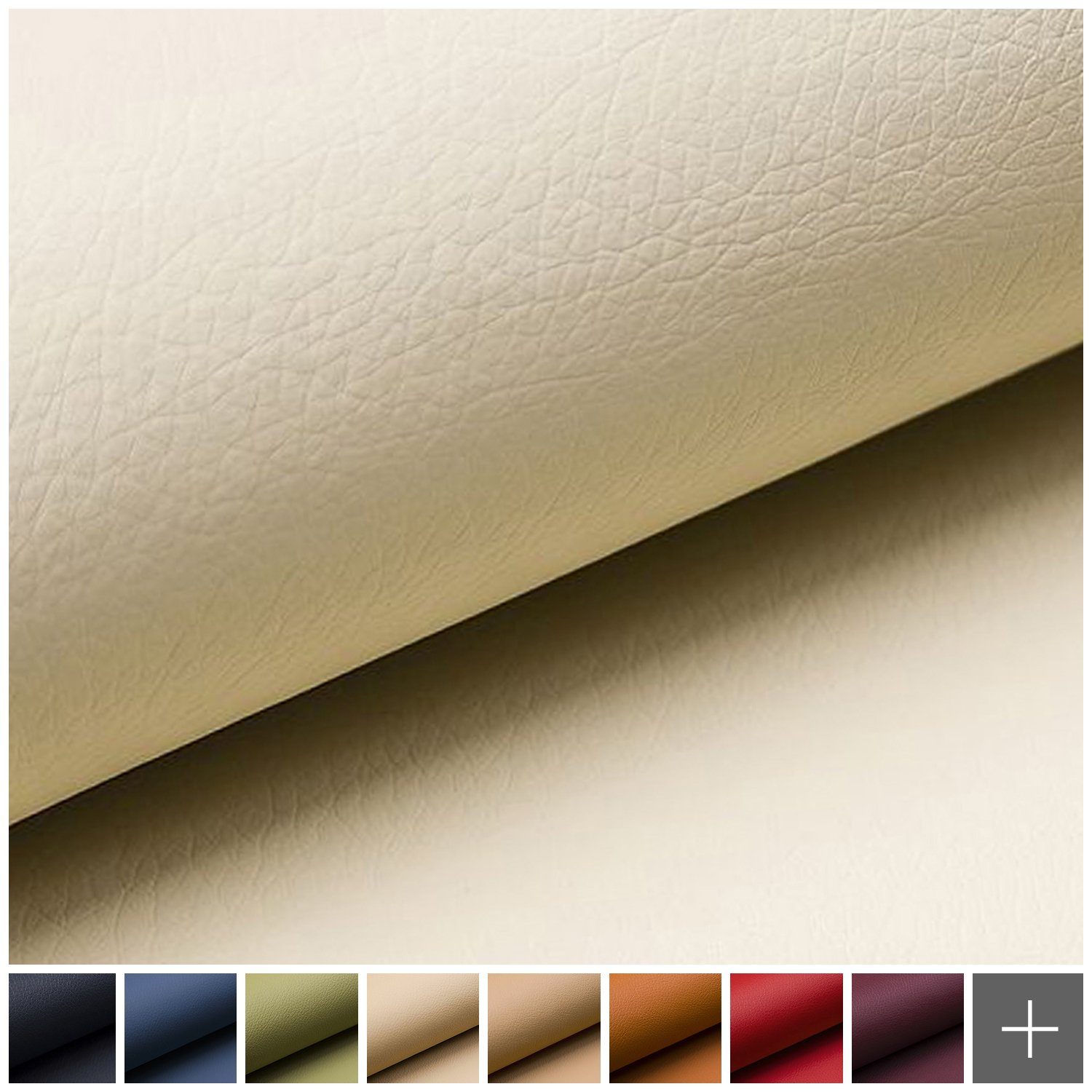 novely Stoff novely® SOLTAU weiches Kunstleder, PU 1. Qualität Polsterstoff > 100.