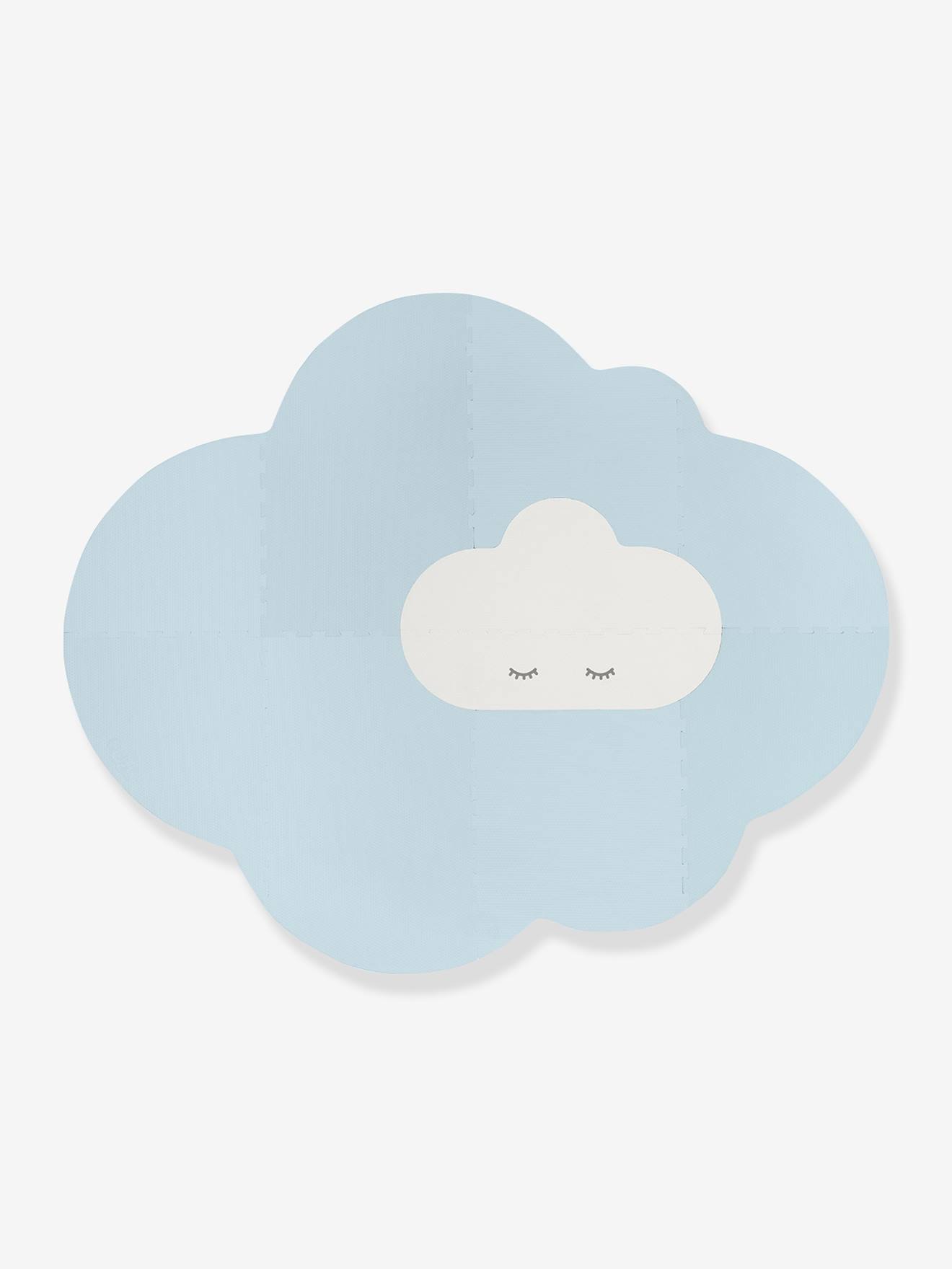 Quut Großer Baby Spielteppich WOLKE QUUT - mehrfarbig