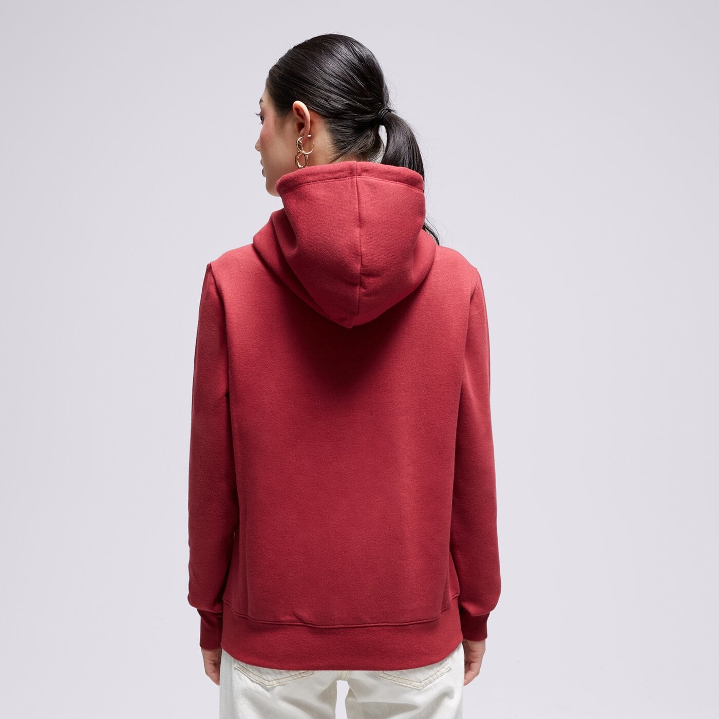 CHAMPION HOODIE HOODED SWEATSHIRT Dunkelrot