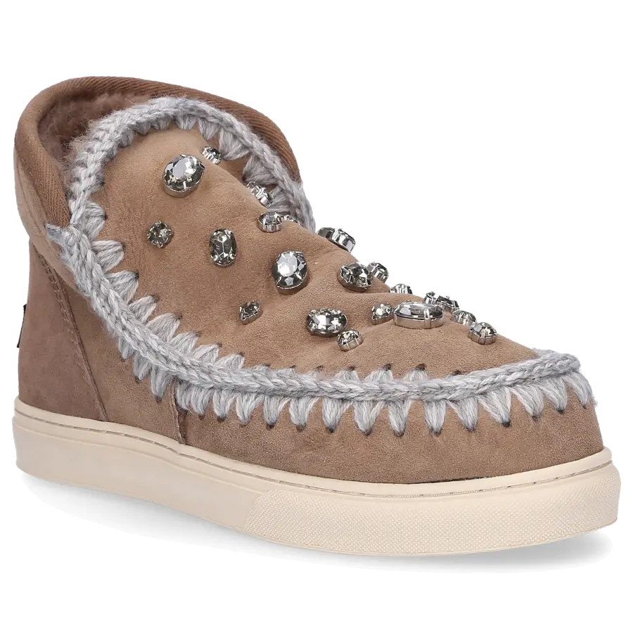 MOU - Snowboots ESKIMO MINI gefüttert - beige