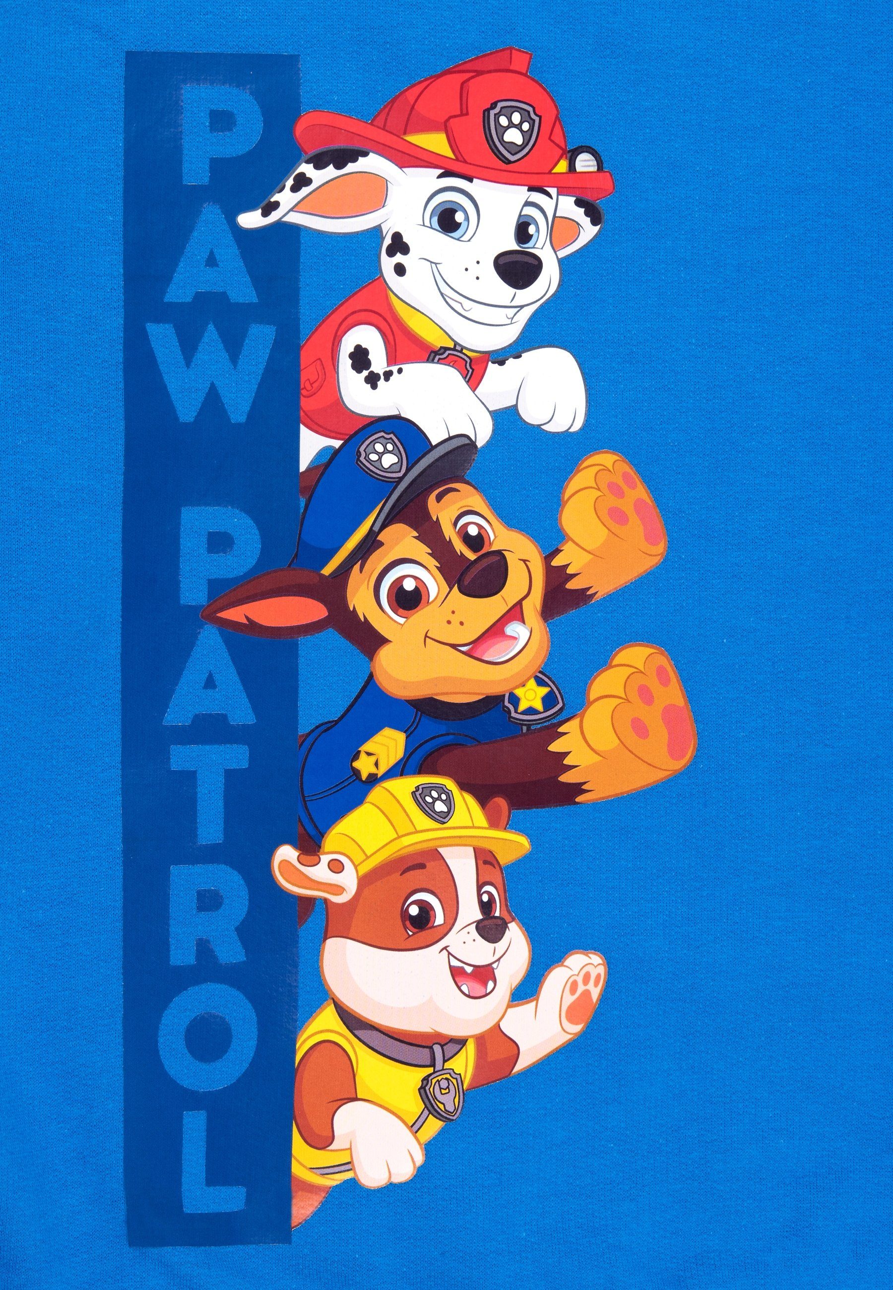 United Labels® Sweatshirt Paw Patrol Pullover für Jungen - Patrol Kinder Sweatshirt Blau