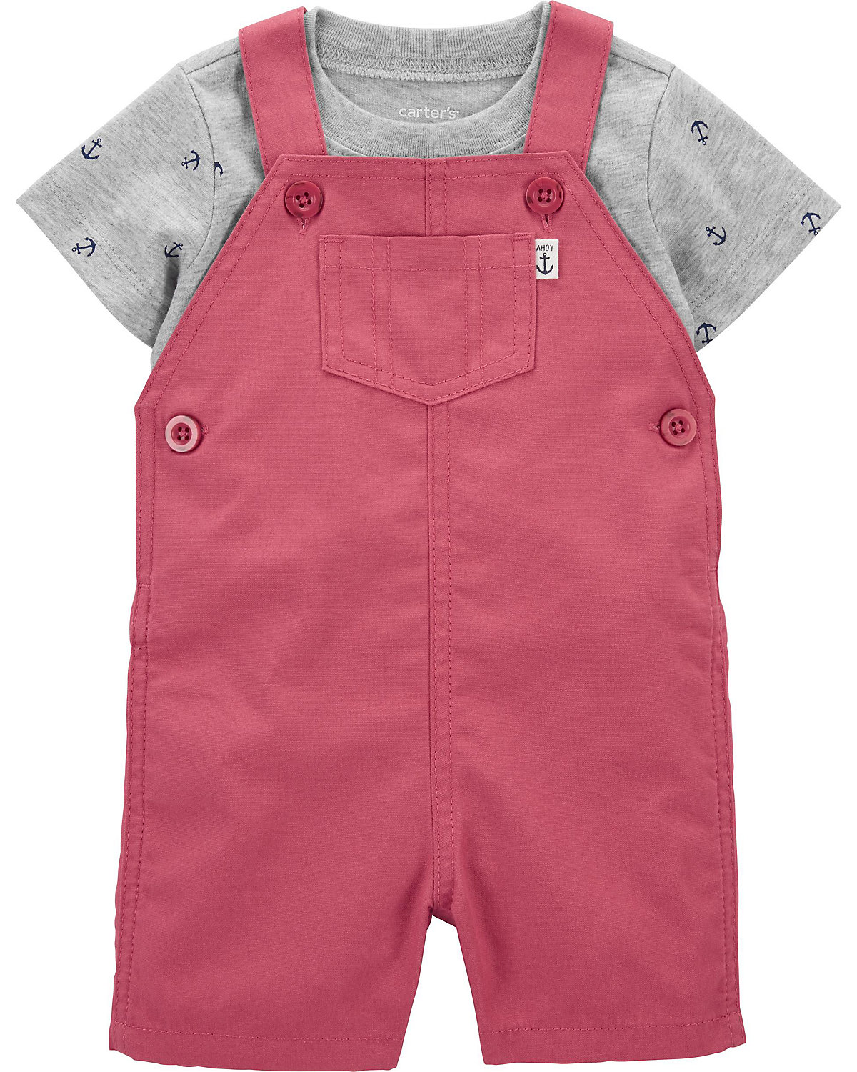 Baby Set Latzhose + T-Shirt für Jungen