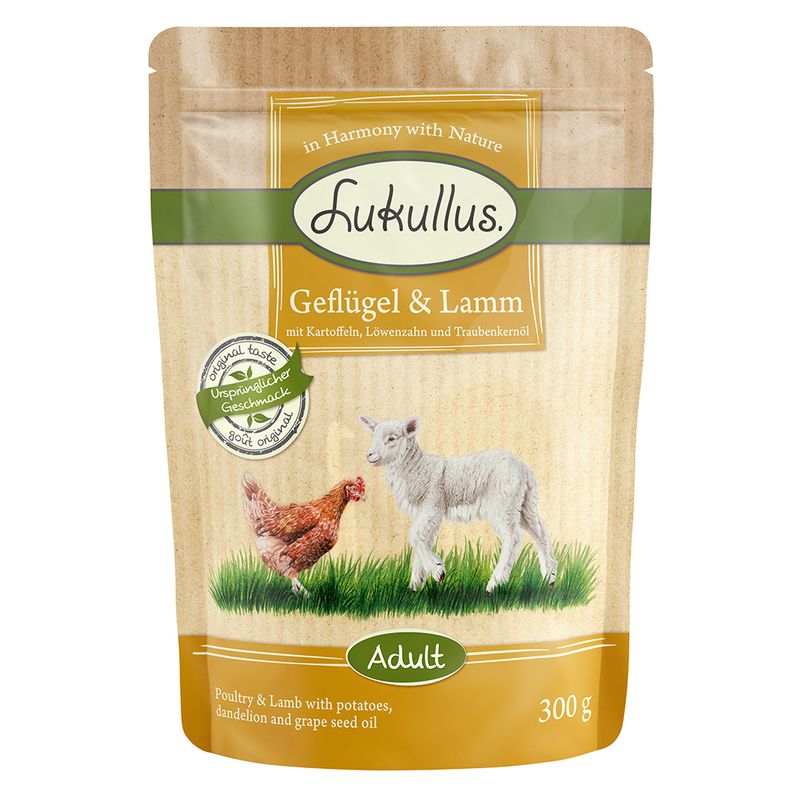Sparpaket Lukullus Frischebeutel 48 x 300 g