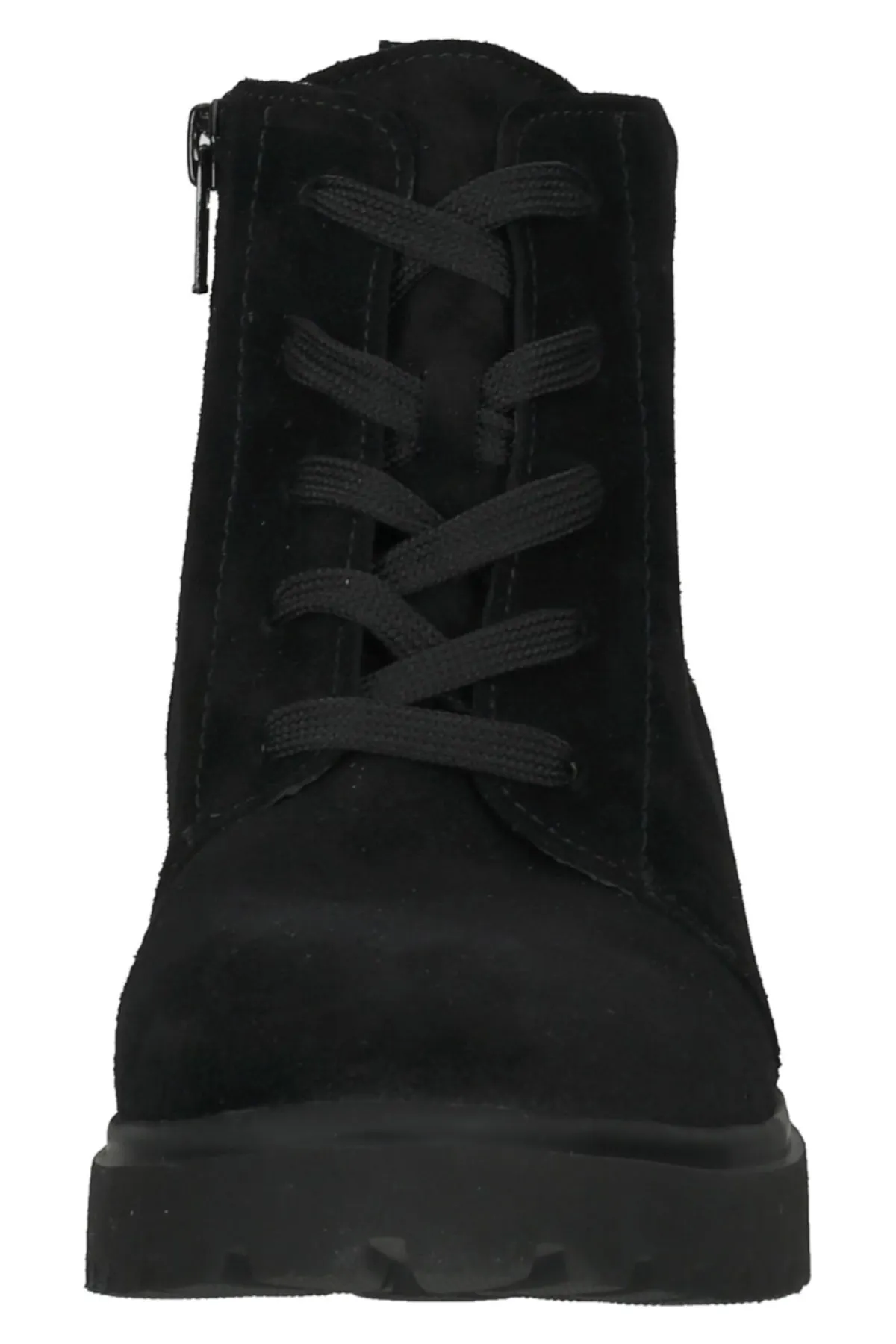Waldläufer  Stiefelette - Schwarz - Flacher Absatz
