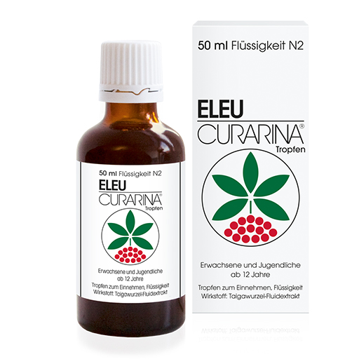 ELEU Curarina Tropfen 1ml Taigawurzel-Fluidextrakt  50 ml  Tropfen zum Einnehmen