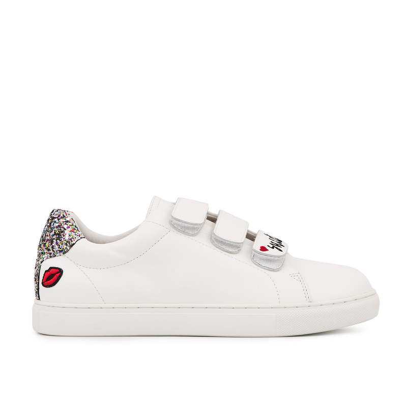 Baskets en cuir Edith sweet heart