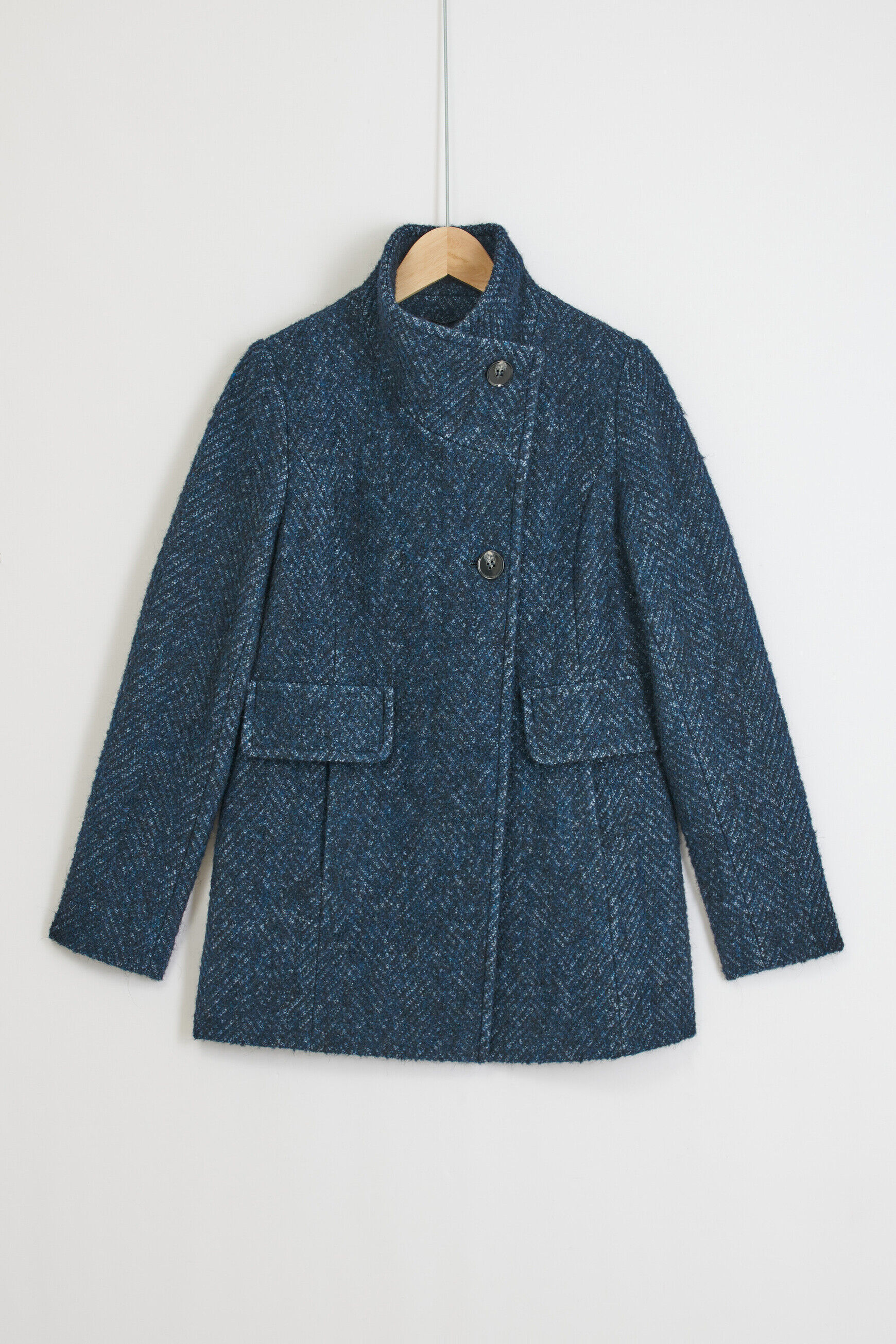 manteau ali bleu marine femme