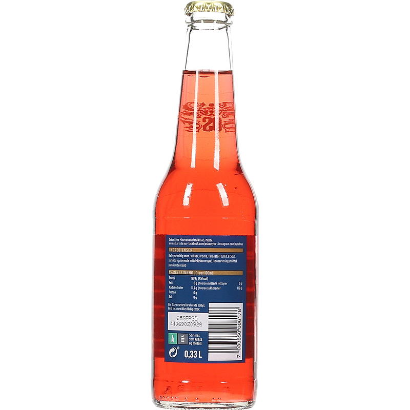 Oscar Sylte Rudolf og nissen brus 0,33 liter