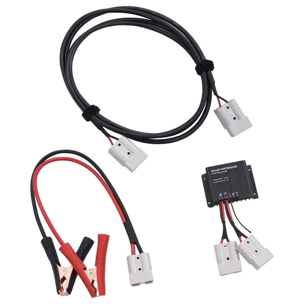vidaXL Solarmodul Solarmodul Faltbar 120 W 12 V