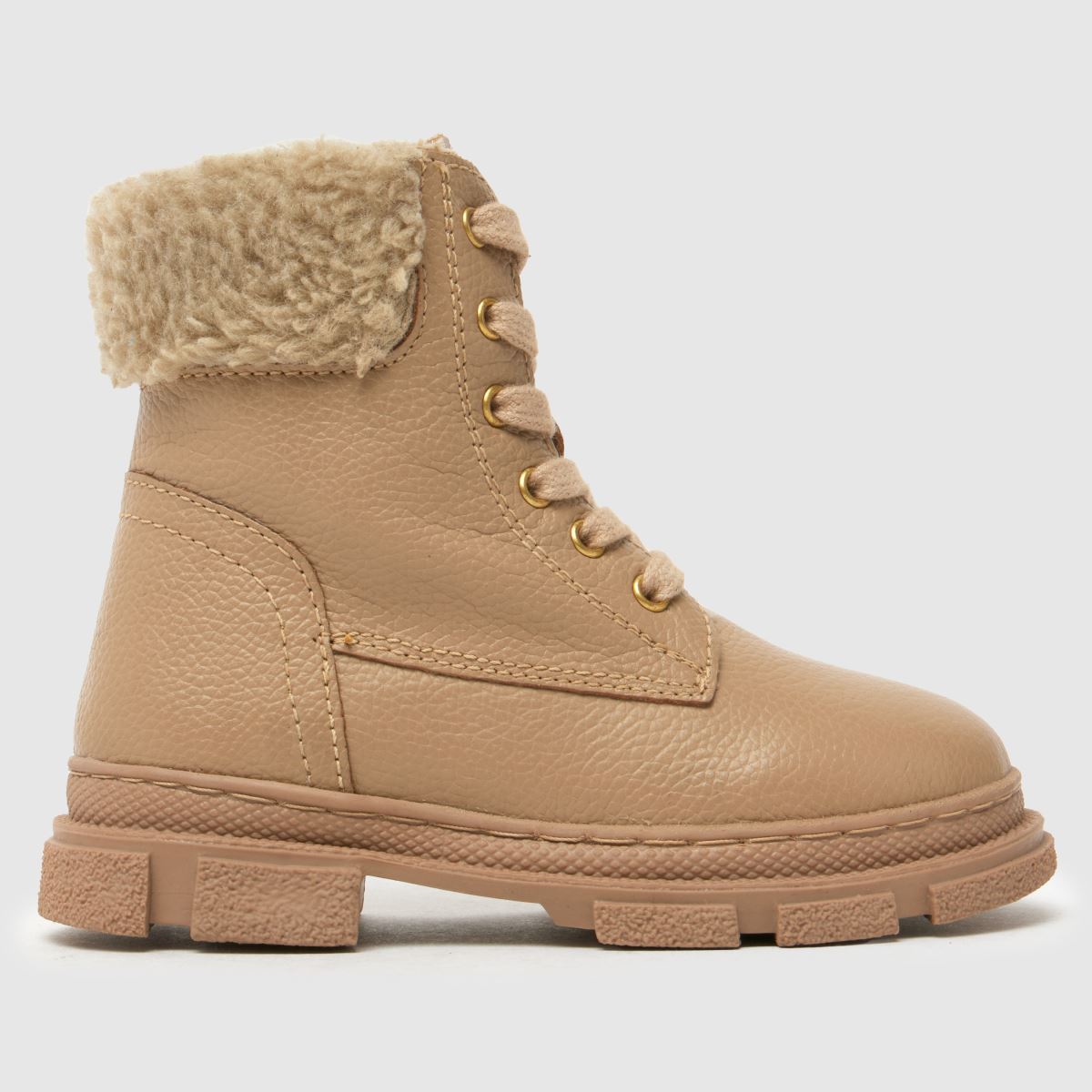 Schuh természetes Charley szőrme Lány kisgyermek csizma
