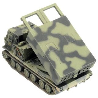 M270 MLRS Rocket Launcher Battery