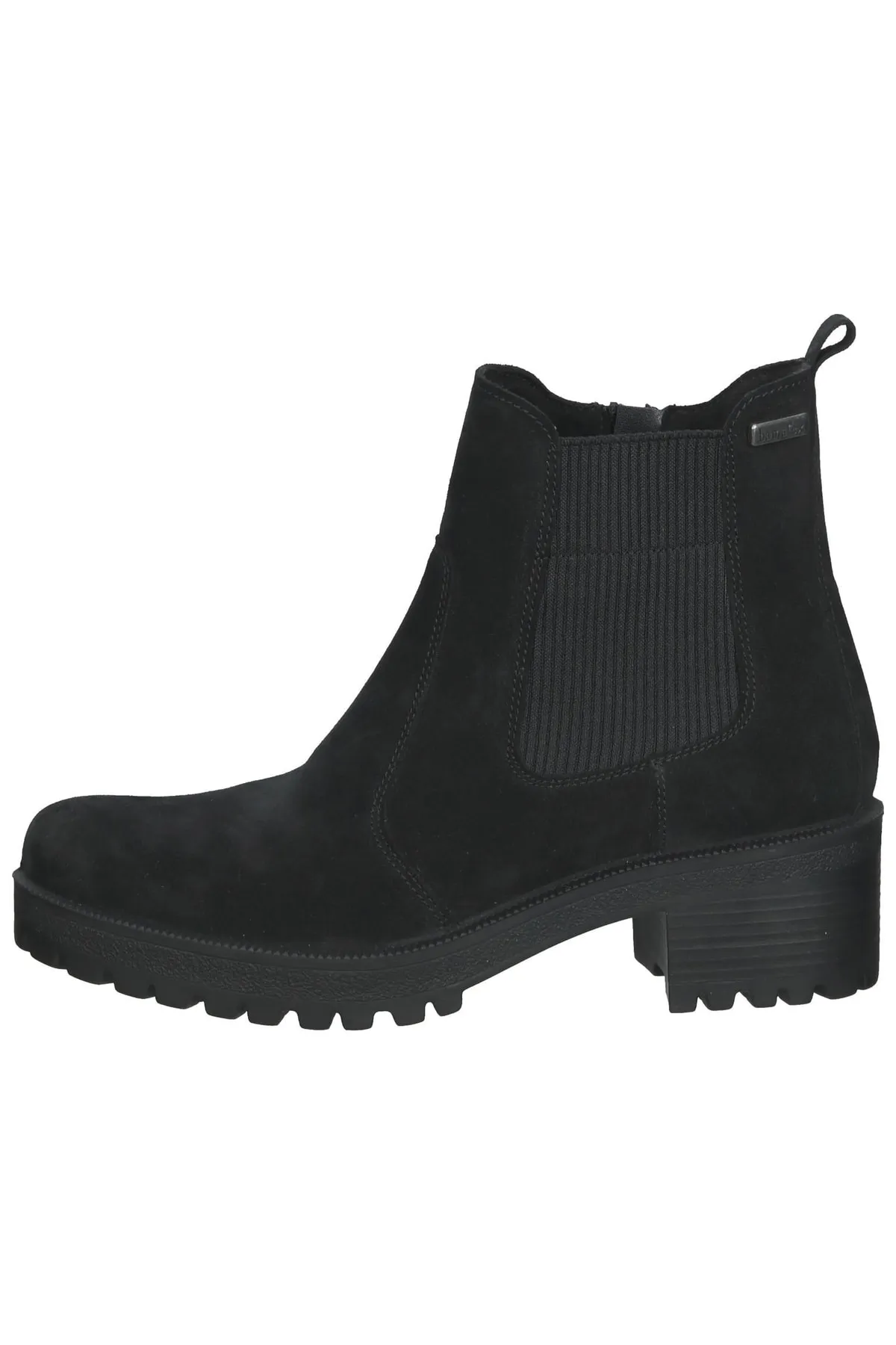 Bama  Stiefelette - Schwarz - Blockabsatz