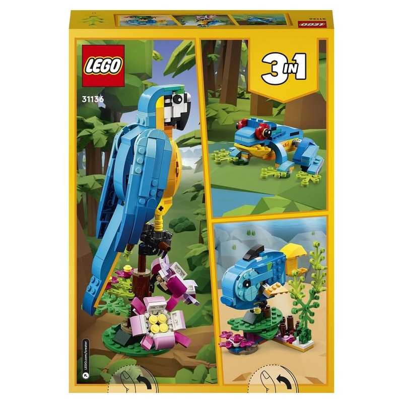 31136 Le perroquet exotique LEGO Creator